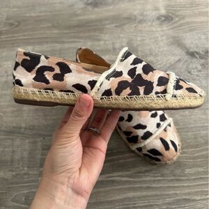 Schutz Espadrille Animal Print